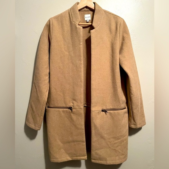 Ellison Collarless Long Jacket - Picture 1 of 10